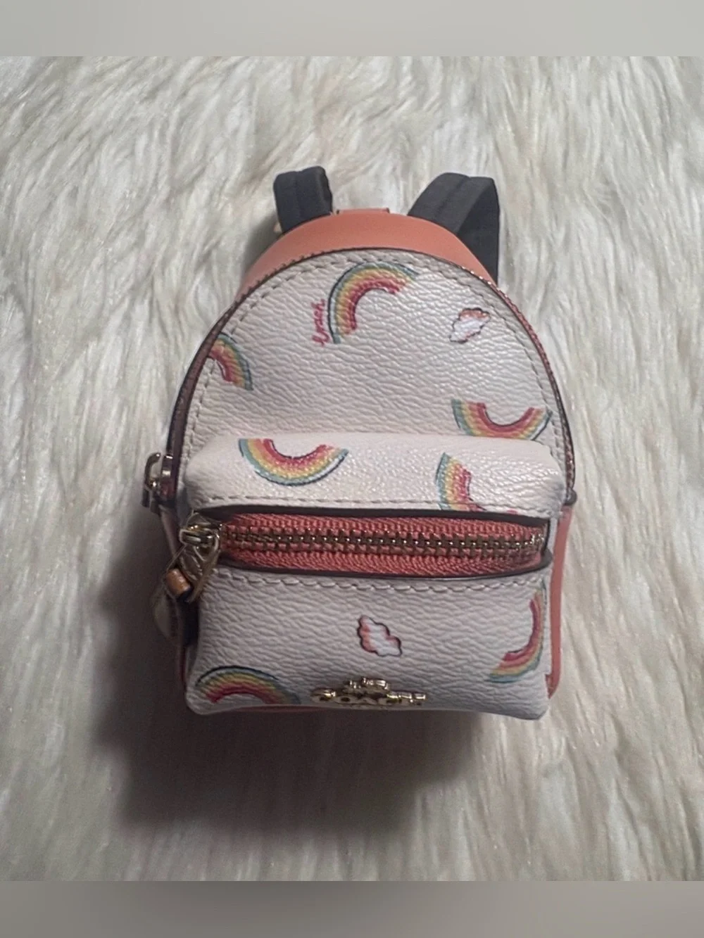 Coach Mini BackPack KeyChain
